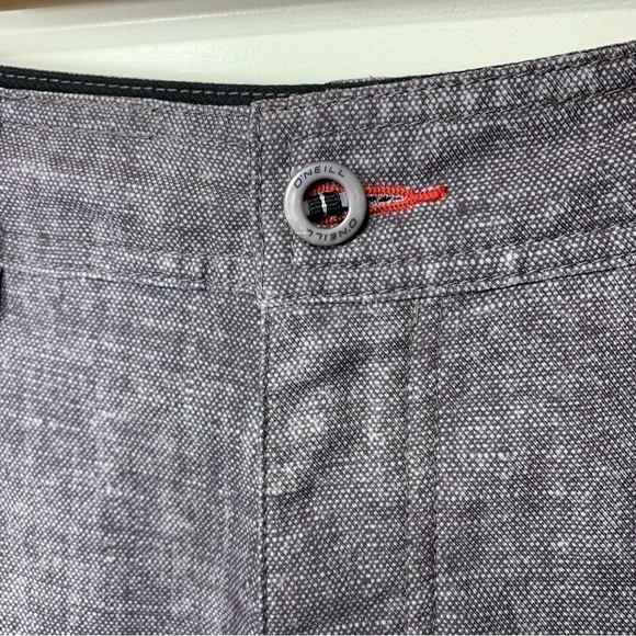 O’NEILL Men’s Hybrid Sz 30 Gray Boardshorts 11" Hyperdry Waist Drawcord Shorts - Picture 4 of 12